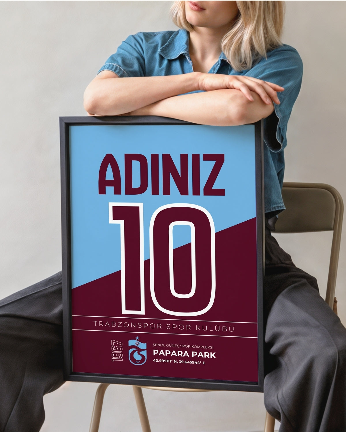 Kişiye Özel Trabzonspor Tasarım Tablo