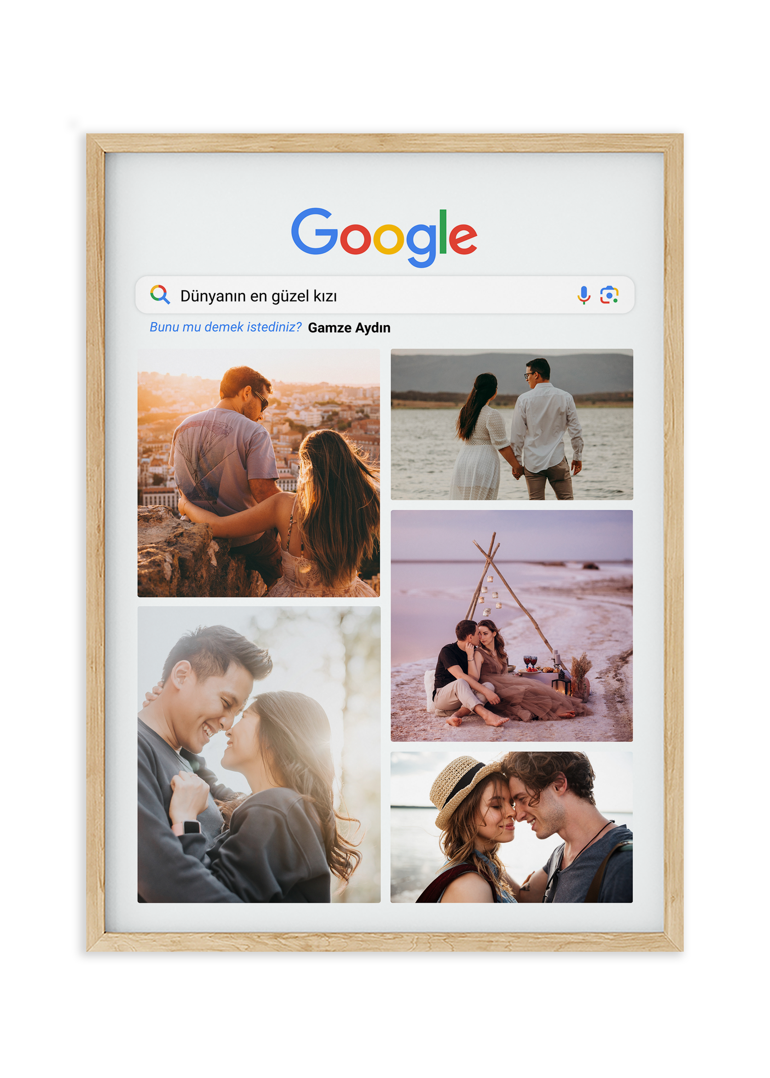 Kişiye Özel Google Arama Tablo