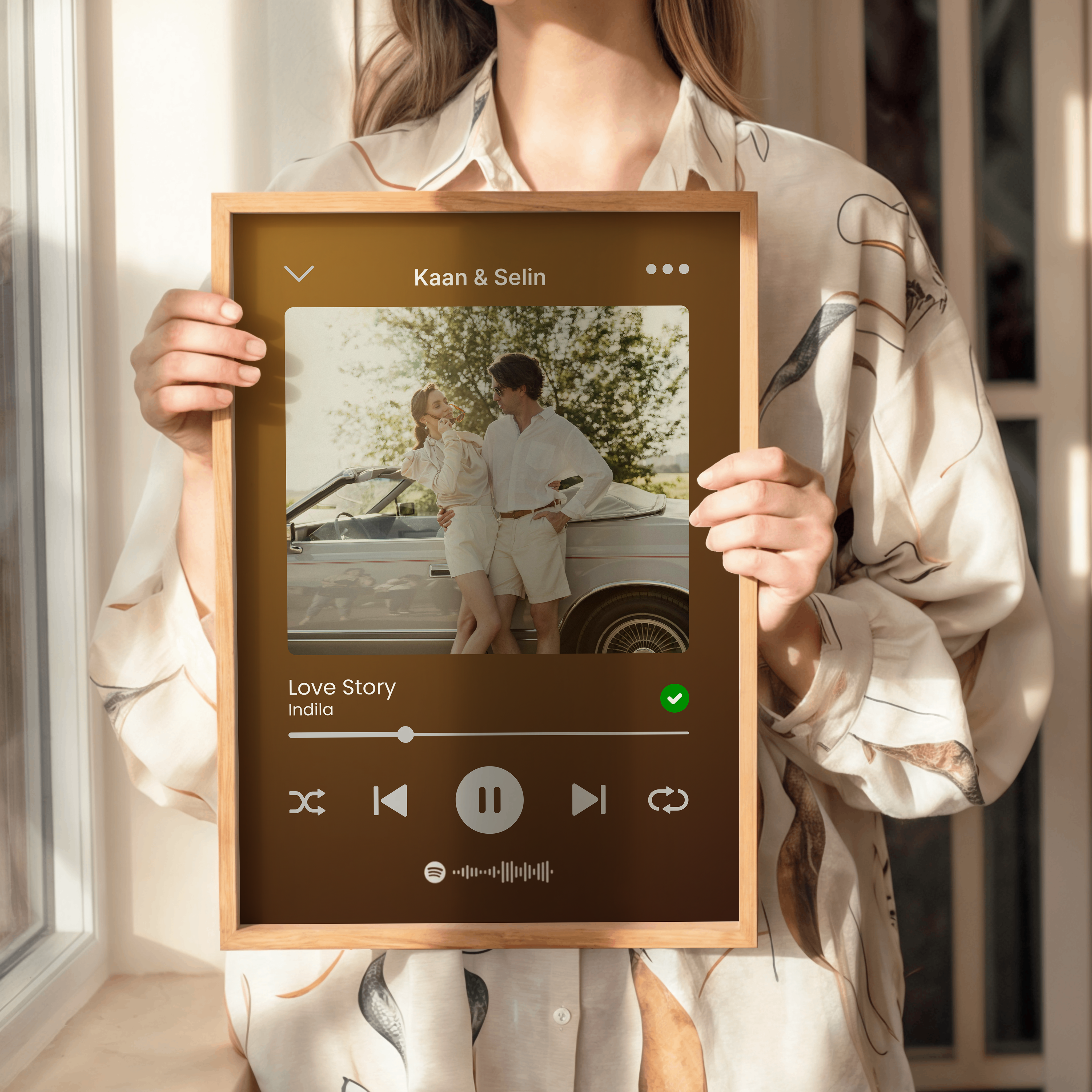 Kişiye Özel Spotify Tasarım Tablo